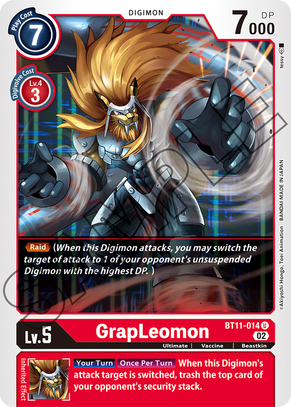 GrapLeomon (BT11-014) Common