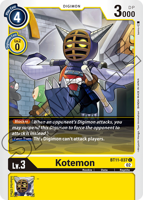 Kotemon (BT11-037) Common
