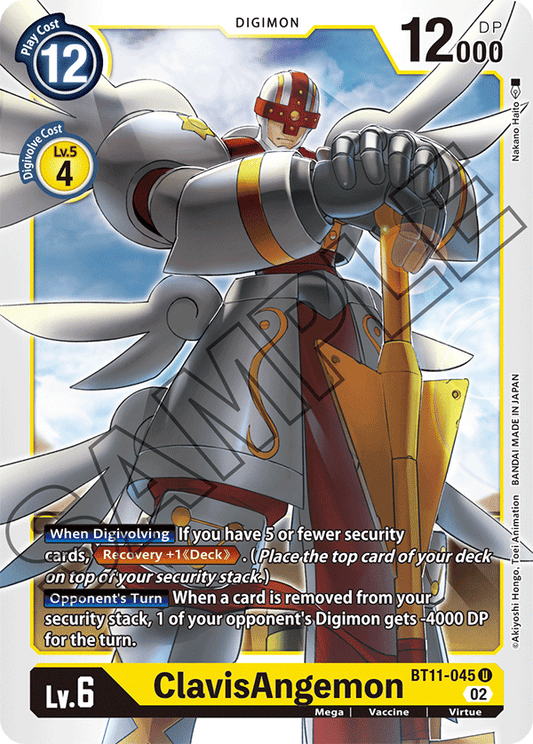 ClavisAngemon (BT11-045) Uncommon