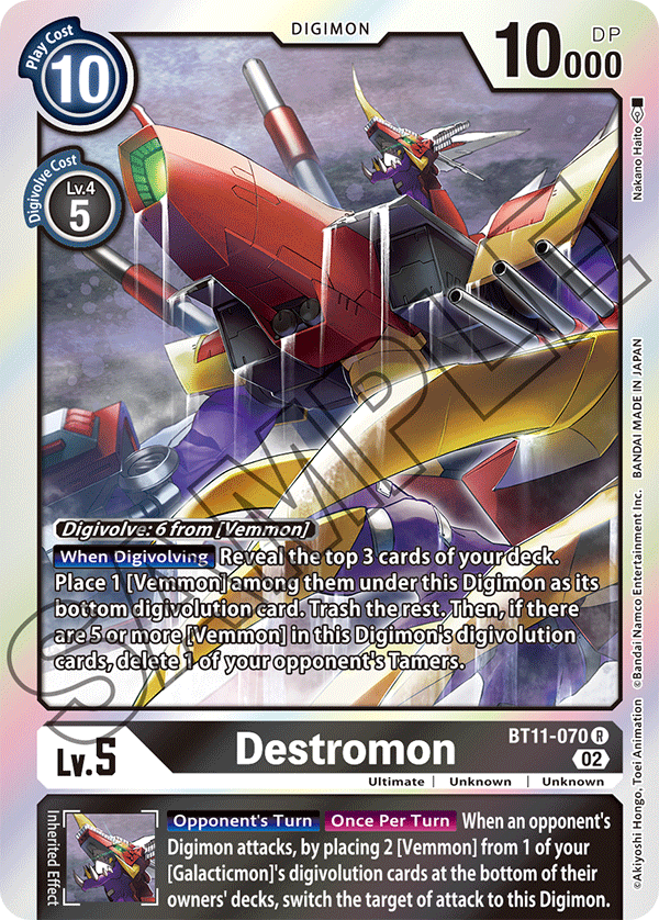 Destromon (BT11-070) Rare