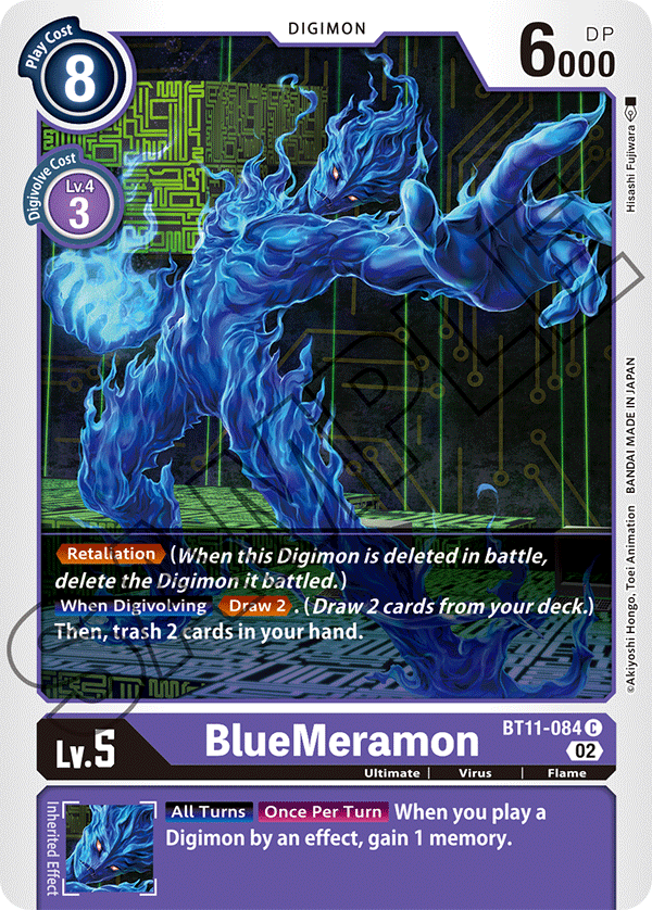 BlueMeramon (BT11-084) Common