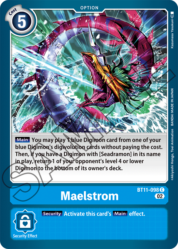 Foil Maelstrom (BT11-098) Common