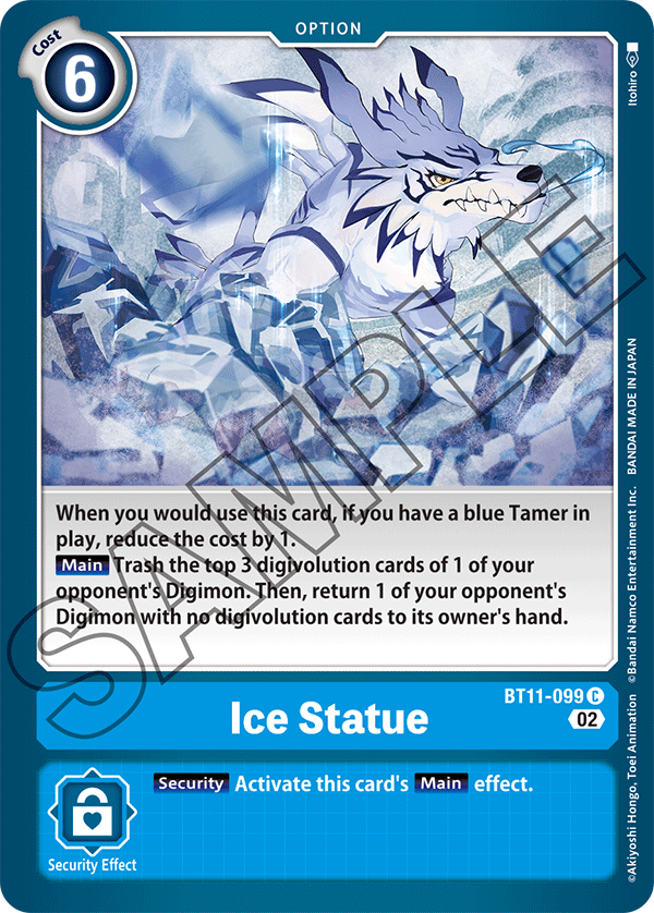 Ice Statue (BT11-099) Common