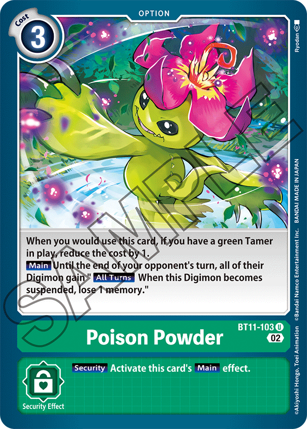 Poison Powder (BT11-103) Uncommon