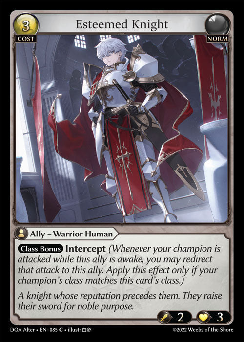 Doa Alter EN-085 Esteemed Knight