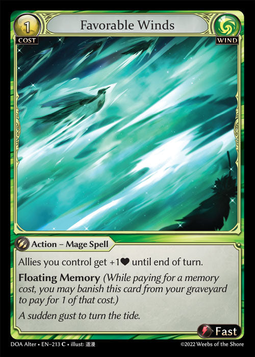 Doa Alter EN-213 Favorable Winds