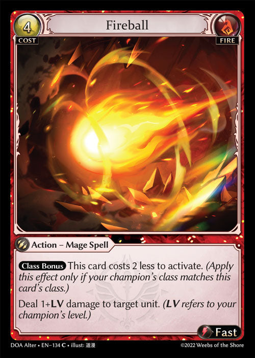 Doa Alter EN-134 Fireball
