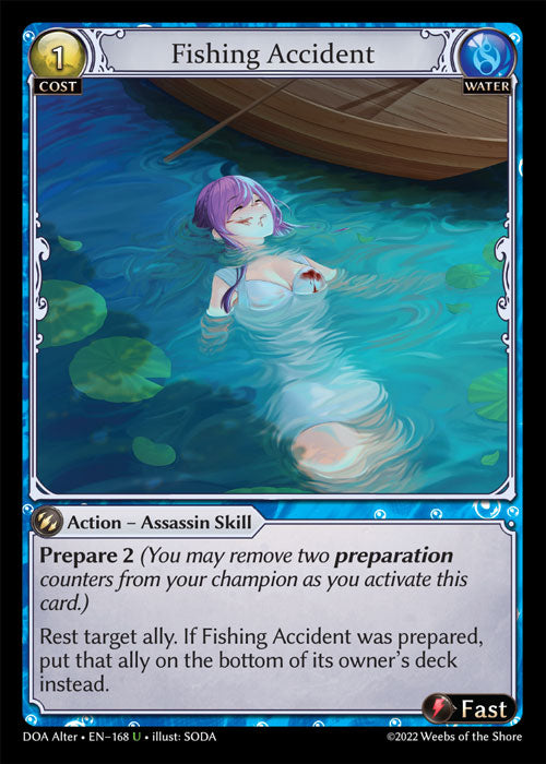 Doa Alter EN-168 Fishing Accident