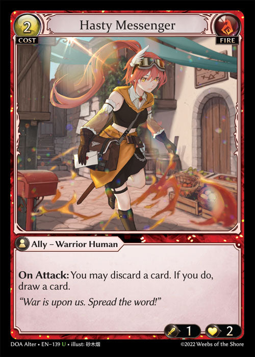 Doa Alter EN-139 Foil Hasty Messenger