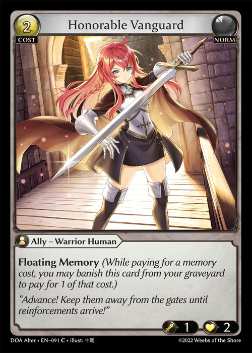Doa Alter EN-091 Honorable Vanguard