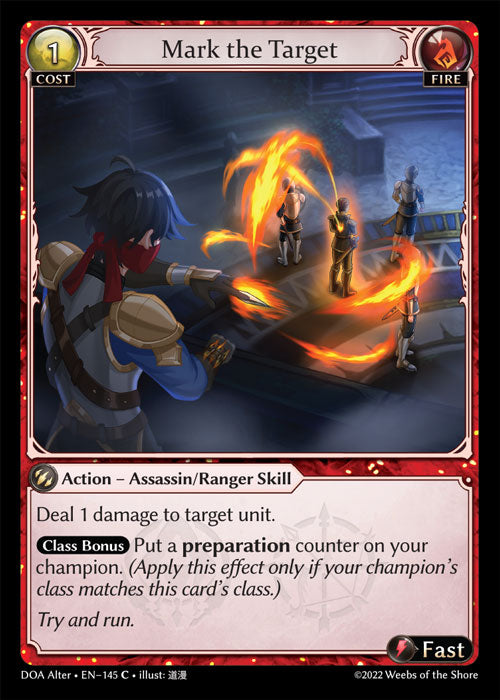 Doa Alter EN-145 Mark the Target
