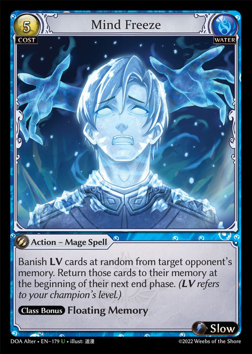 Doa Alter EN-179 Mind Freeze