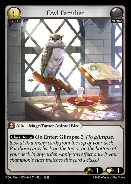 Doa Alter EN-101 Owl Familiar