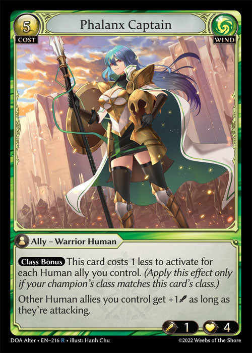 Doa Alter EN-216 Phalanx Captain