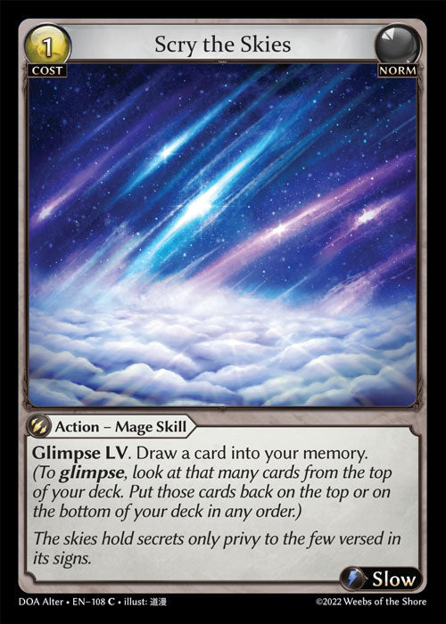 Doa Alter EN-108 Scry the Skies