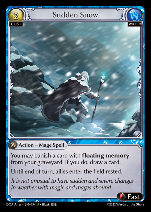 Doa Alter EN-194 Sudden Snow