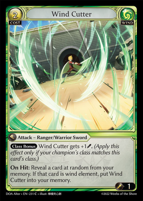 Doa Alter EN-231 Wind Cutter