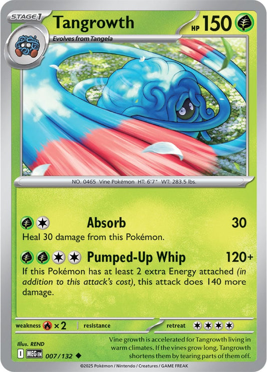 Tangrowth [Reverse Holo] (007/132) Reverse Holo