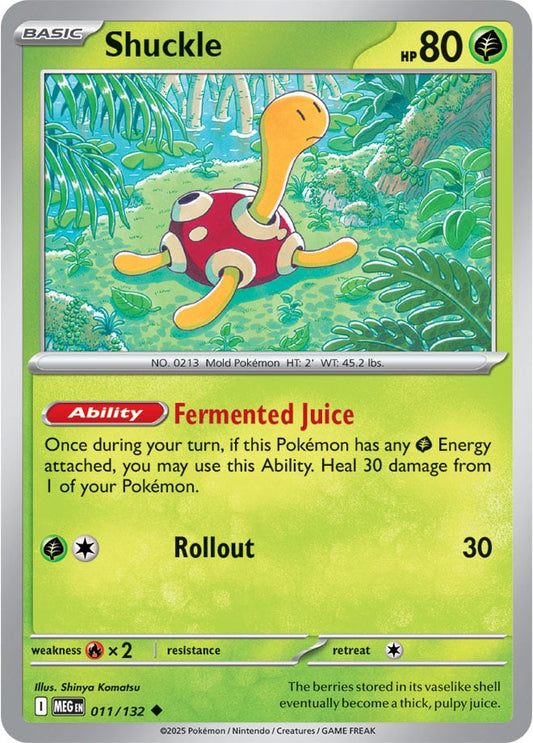 Shuckle [Reverse Holo] (011/132) Reverse Holo