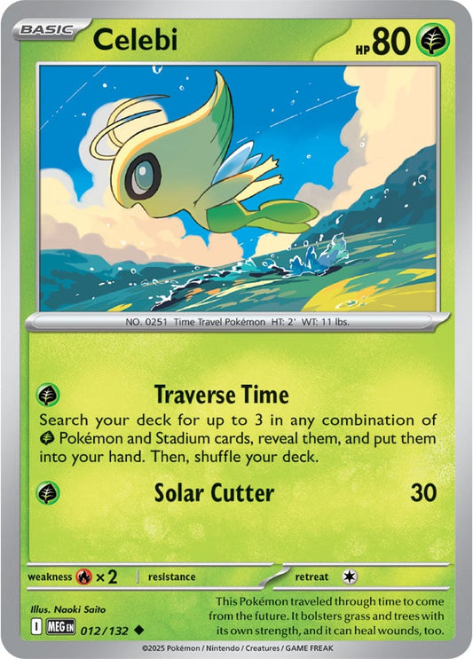 Celebi [Reverse Holo] (012/132) Reverse Holo