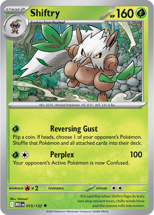 Shiftry [Reverse Holo] (016/132) Reverse Holo