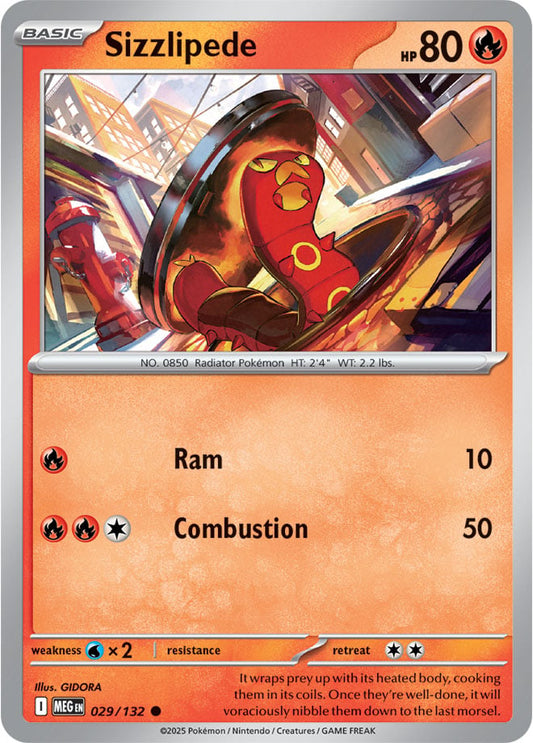 Sizzlipede (029/132) Common