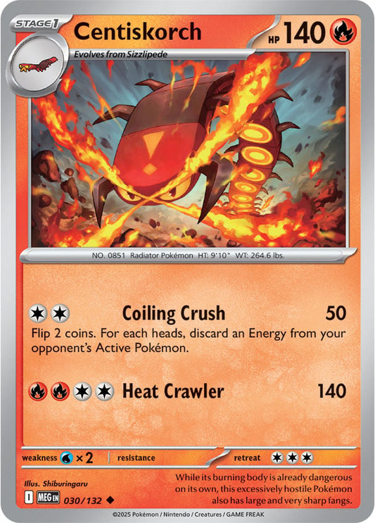 Centiskorch [Reverse Holo] (030/132) Reverse Holo