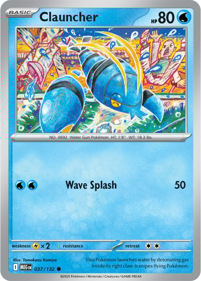 Clauncher [Reverse Holo] (037/132) Reverse Holo