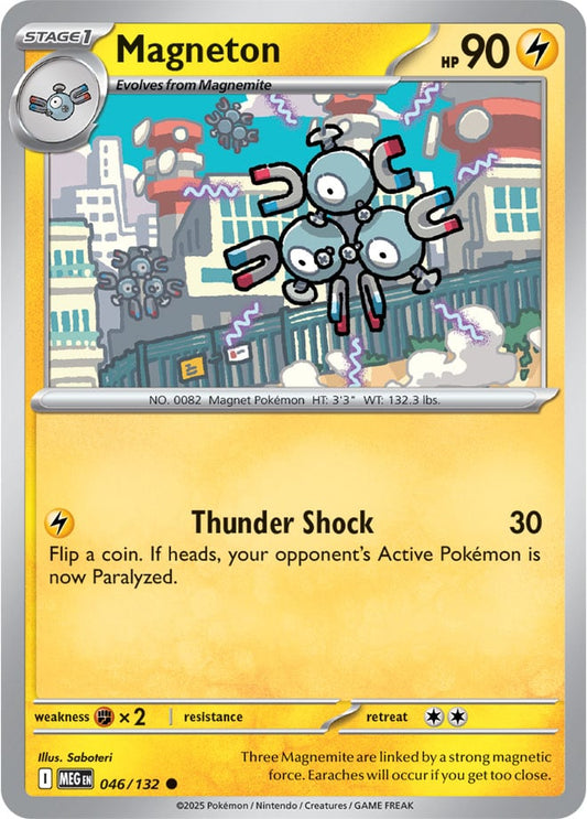 Magneton [Reverse Holo] (046/132) Reverse Holo