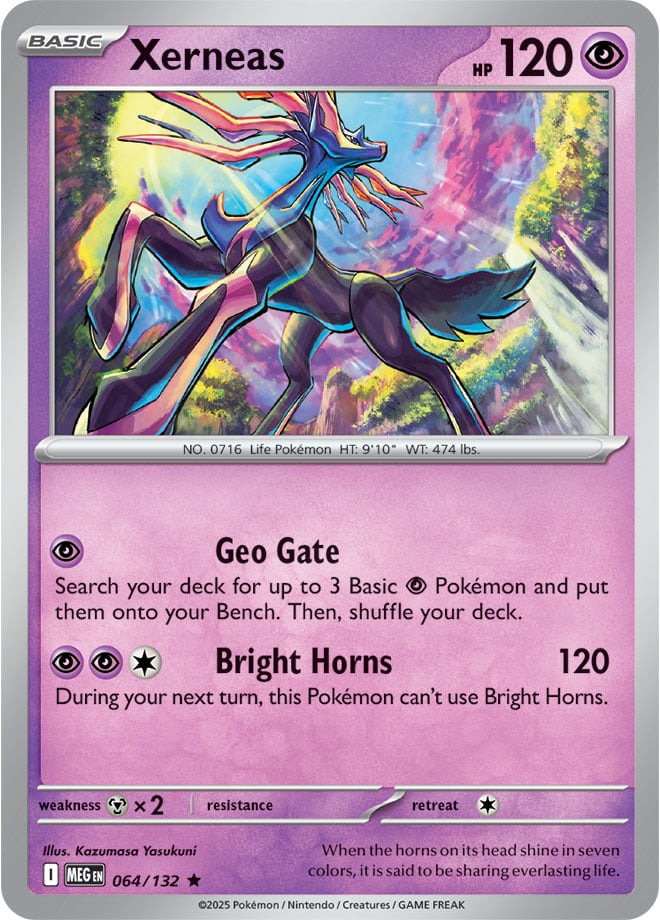Xerneas [Reverse Holo] (064/132) Reverse Holo