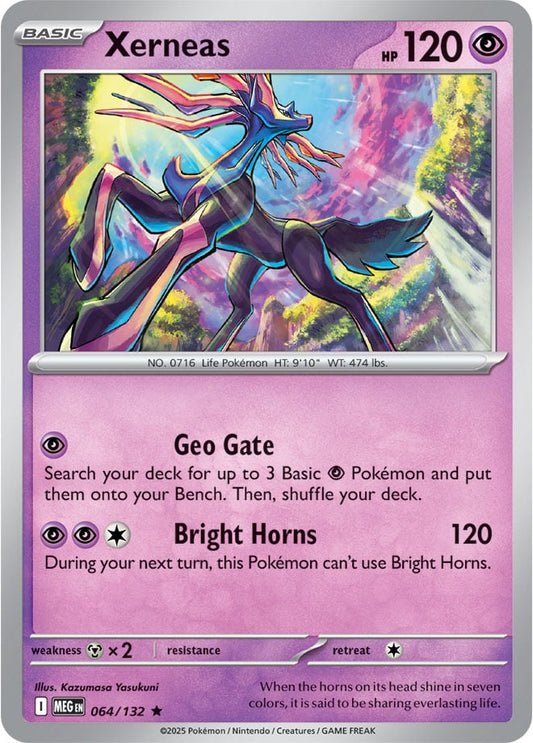 Xerneas (064/132) Rare Holo Foil