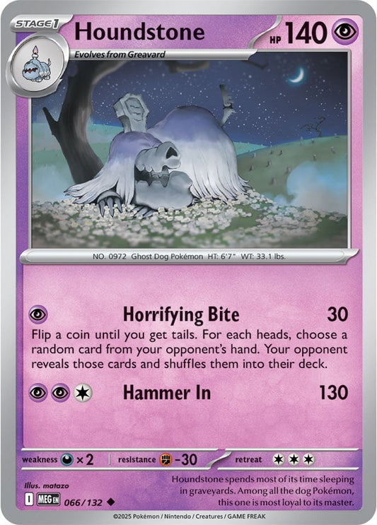 Houndstone [Reverse Holo] (066/132) Reverse Holo