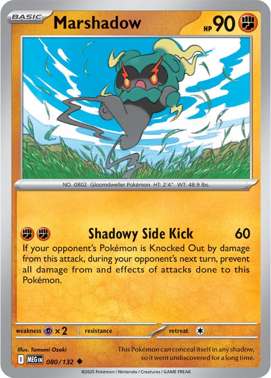 Marshadow [Reverse Holo] (080/132) Reverse Holo