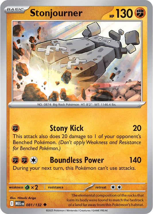Stonjourner [Reverse Holo] (081/132) Reverse Holo