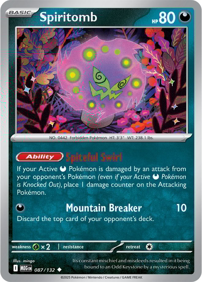 Spiritomb [Reverse Holo] (087/132) Reverse Holo