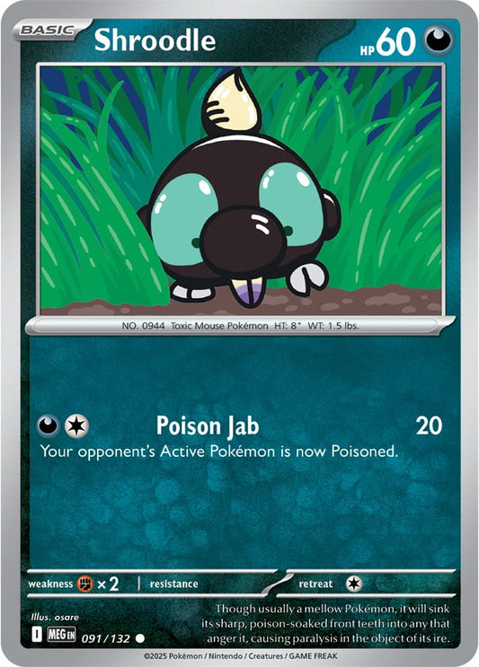 Shroodle [Reverse Holo] (091/132) Reverse Holo