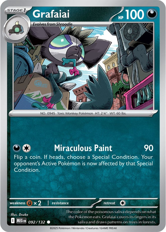 Grafaiai [Reverse Holo] (092/132) Reverse Holo
