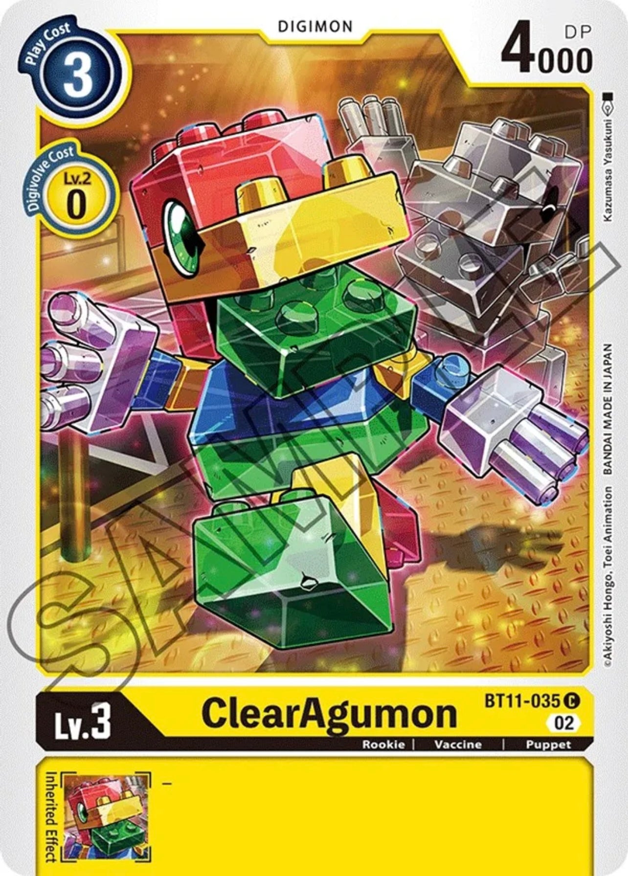 ClearAgumon (BT11-035) Common