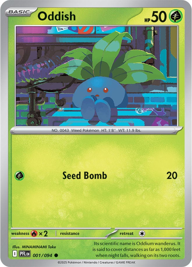 Oddish (001/094) Common