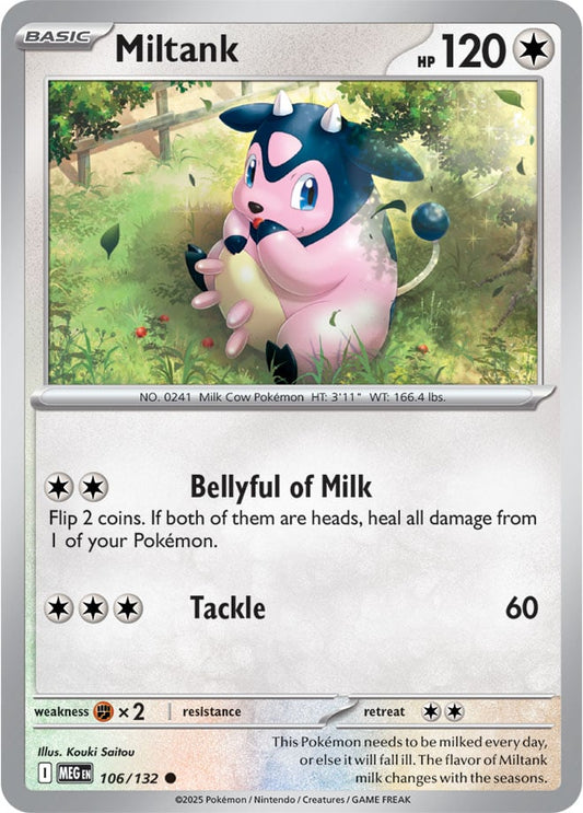 Miltank [Reverse Holo] (106/132) Reverse Holo