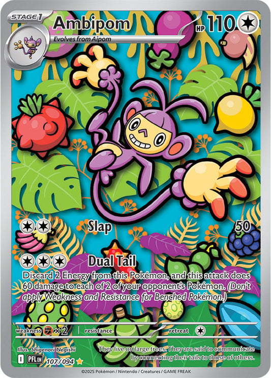 Ambipom (107/094) Illustration Rare