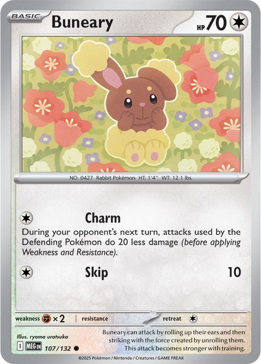 Buneary [Reverse Holo] (107/132) Reverse Holo