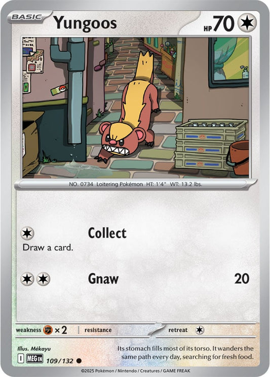 Yungoos [Reverse Holo] (109/132) Reverse Holo