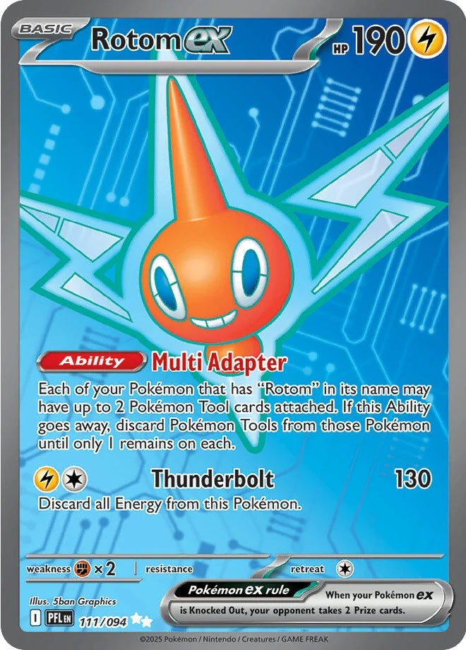Rotom ex (111/094) Ultra Rare