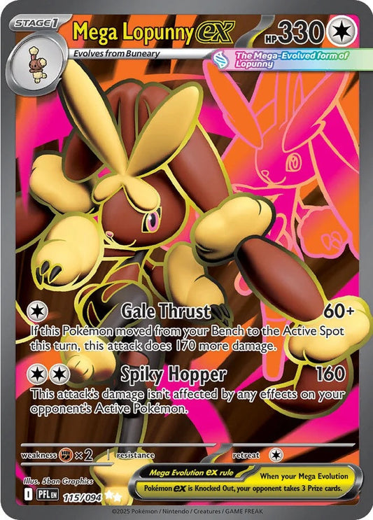 Mega Lopunny ex (115/094) Ultra Rare