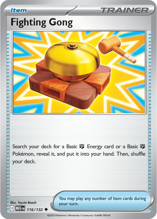 Fighting Gong [Reverse Holo] (116/132) Reverse Holo