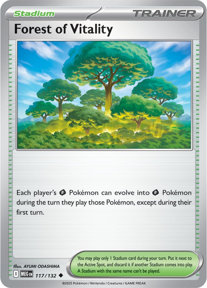 Forest of Vitality [Reverse Holo] (117/132) Reverse Holo