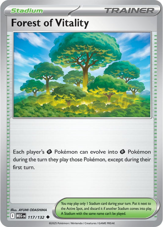 Forest of Vitality [Reverse Holo] (117/132) Reverse Holo