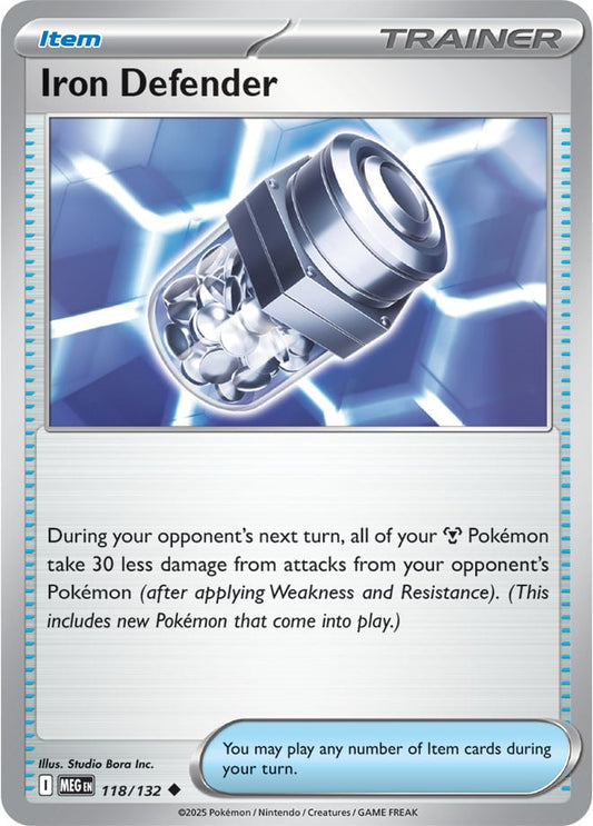 Iron Defender [Reverse Holo] (118/132) Reverse Holo
