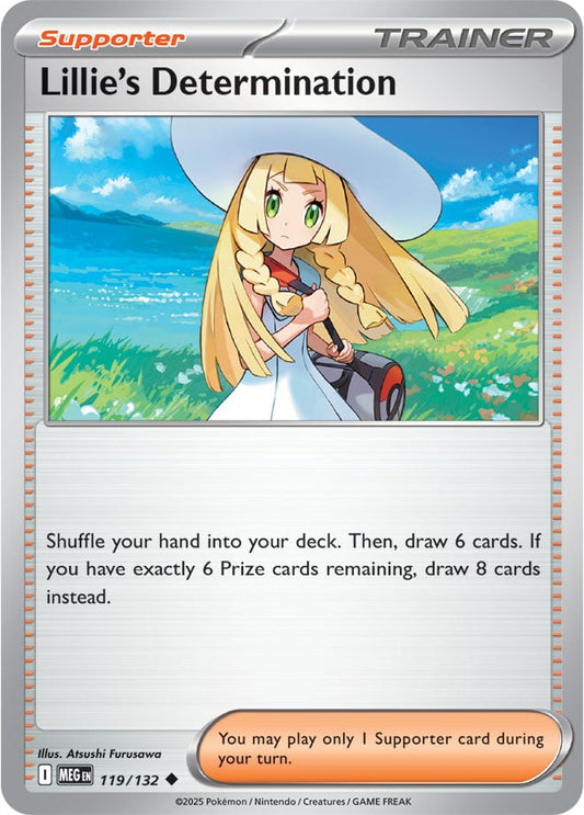 Lillie's Determination [Reverse Holo] (119/132) Reverse Holo